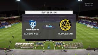 FIFA 20 | Sarpsborg 08 vs FK Bodo/Glimt - Norway Eliteserien | 30/08/2020 | 1080p 60FPS