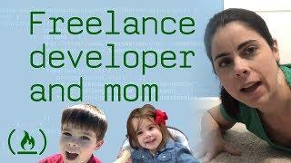 Day in the life of a freelance developer and mom