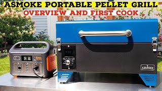 ASMOKE Pellet Grill Overview And First Cook