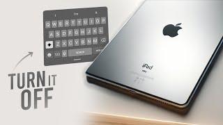 How to Turn Off Floating Keyboard on iPad (tutorial)