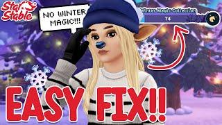 HOW TO FIX WINTER VILLAGE *WITHOUT* 18,000 WINTER MAGIC!! STAR STABLE WINTER FESTIVAL! ️