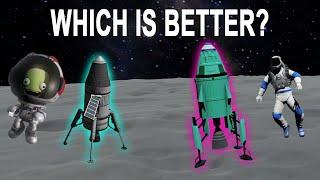 Moon Mission Challenge! Which Space Game Does It Better?