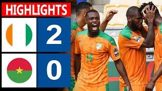 RÉSUMÉ : Côte d'Ivoire vs Burkina Faso (2-0) | Qualifications CAN 2025