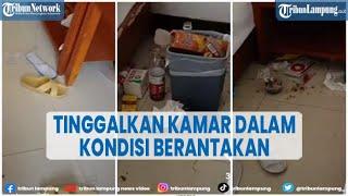 Viral Tamu Hotel Tinggalkan Kamar dalam Kondisi Berantakan