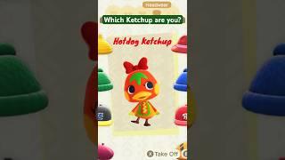 Which Ketchup are you?  | ACNH #shorts