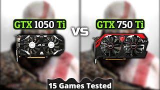 GTX 750 Ti vs GTX 1050 Ti | How Big Is The Difference? | 15 Games Tested
