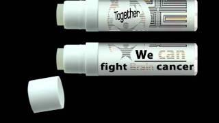 Brain cancer awareness lip balm - BRLB0106A