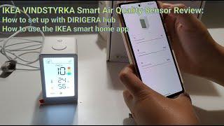 IKEA VINDSTYRKA Smart Air Quality Sensor: Setup and Review