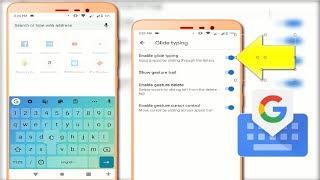 How to Disable Swipe Gesture Typing on Google Keyboard in Android Device