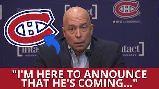 URGENT! KENT HUGHES CONFIRMED! FANS ARE GOING CRAZY OVER THIS DEAL! Canadiens News
