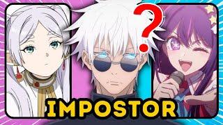  Anime Impostor Game  Who's the Odd One? ️‍️ Anime Quiz Random