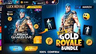 Free Fire Next Gold Royale 100% Confirmed| Next Gold Royale Free Fire #nextgoldroyalefreefire