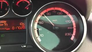 Test: 2012 Peugeot 308 SW 1.6 VTi 0-100 km/h Beschleunigung