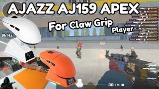 Ajazz AJ159 Apex Review on CS2 (Great Cheap Mouse for Claw Grip Player)