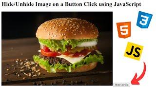 How to Make Hide/Unhide Button using JavaScript | JavaScript Beginners Project |TechLoons JavaScript