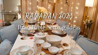 4 Iftar Table Setting Ideas for Iftar Party IKEA 2024 | Iftar Tablescape | Dining Room Design