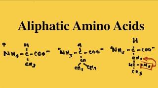 How to remember the Aliphatic Amino Acids? | MCAT Biochemistry