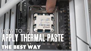 The Best Way to Apply Thermal Paste to CPU