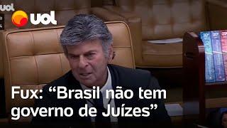 Porte de maconha no STF: 'Em um Estado Democrático, a instância maior é o Parlamento', afirma Fux