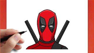 HOW TO DRAW DEADPOOL | Step by Step Easy Drawing