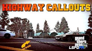 UPDATED BLK Highway Callouts | Install and Showcase | LSPDFR | GTAV