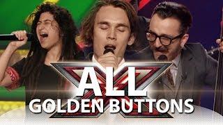 ALL GOLDEN BUZZERS on X Factor