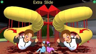 YUTA Double Extra Exe Slide Monster  | SAKURA School Simulator Horror Drama 