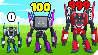 СЫМЫЙ СИЛЬНЫЙ СПИКЕРМЕН РОБОТ  КОНЕЦ ИГРЫ! Mechangelion Robot Fighting