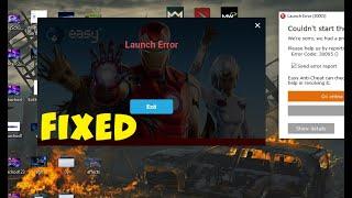 Fortnite Launch Error - Couldnt start game error code: 30005 - Easy anti cheat error fixed 2020