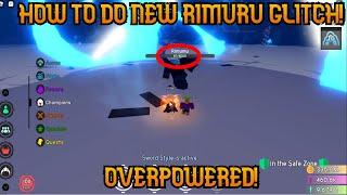 How To Do New Rimuru Boss Glitch! (OP!) | Anime Fighting Simulator Roblox