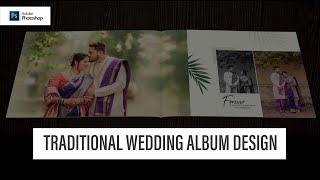 Traditional Wedding album design