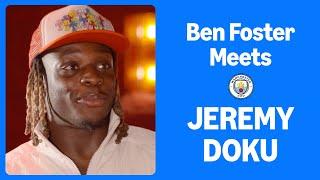 Ben Foster Meets JEREMY DOKU | On Pep Guardiola, Pressure & Kylian Mbappe Praise