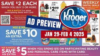 *MEGA SALE* Kroger Ad Preview for 1/29-2/4 | Mega Sale, Weekly Digitals, & Beauty & Self-Care Event