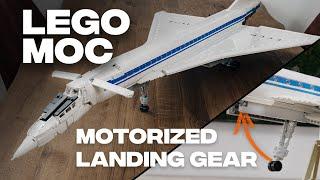 Motorized Nose Landing Gear [Tu-144] | LEGO MOC