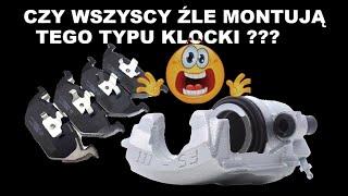 CZY TAK POWINNO SIĘ MONTOWAĆ KLOCKI? VW AUDI SEAT SKODA.