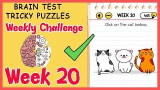 Brain Test Weekly Challenge Week 20 Solution or Walkthrough | Brain Test Week 20