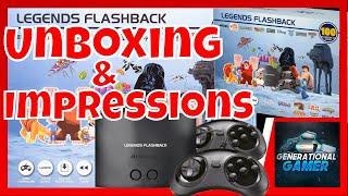 AtGames Flashback Legends - 2019 with 100 Games (Unboxing and Testing)