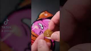 FUNNY SHIT CANDY FRUITY GUMMY 芒果夹心果味软糖 趣味好吃的爆浆流心夹心搞怪糖果零食草莓芒果味q弹软糖 