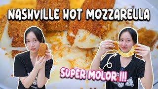 MOZZARELLA NYA MOLOR MINTA AMPUN !!! BIKIN NASHVILLE HOT MOZZARELLA STICK SENDIRI !!