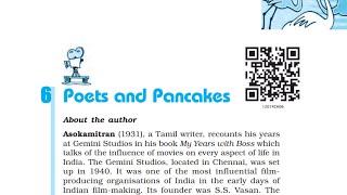 Poets and pancakes (Flamingo) line by line explanation in hindi | CBSE Class 12 English |