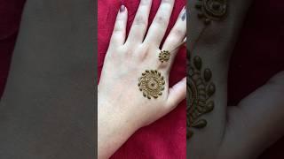 Simple easy mehndi design #mehndi #easymehndi #henna #mehandi #shorts