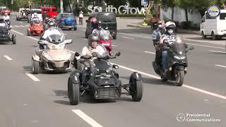 President Rodrigo Roa Duterte’s Motorcycle Ride to Tagum City 6/8/2022