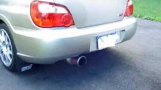 05 WRX STi Genome Exhaust