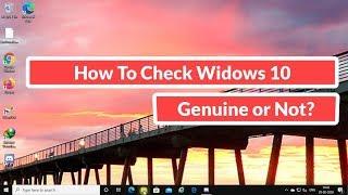 How to Check Windows 10 Genuine or Not ?