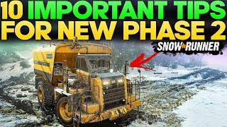 10 Important and Useful Tips For New Phase 2 Canadian Region SnowRunner Update You Need to Know