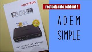 rekomendasi set top box | Polytron PDV 600T2 new 2021