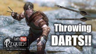 Skyrim Requiem - Throwing Darts : Building a Dart Thrower! (feat. Requiem - Craftable Items)