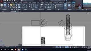 Making a Multiview Drawing from 3D Machinist Fixture Clamp Model