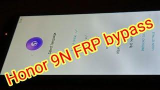 honor 9n frp bypass 