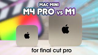 Mac Mini M4 Pro vs M1 for Final Cut Pro Users | Should you upgrade?